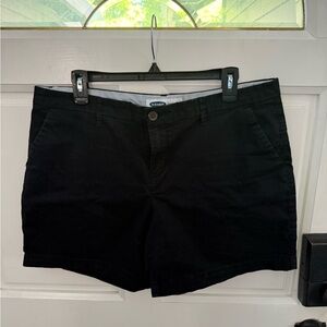 Old Navy Black Short Classic Chino Style